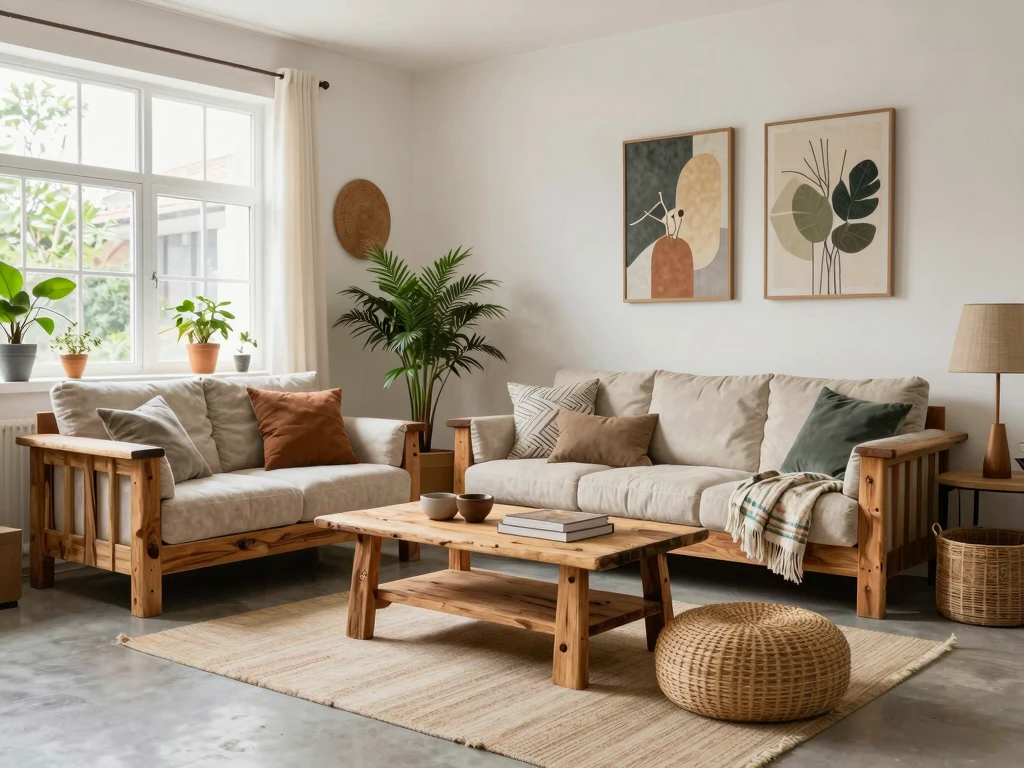 Designprocess med skisser och materialprover